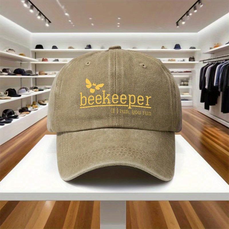 Cappello da apicoltore pc Se Corri Tu Corri con Ape Design Arnia Regolabile Unisex per Unisex Cappello da Apicoltura da Esterno Donna Nov