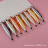 Creative Xianyu Simulation Idle Pen 0.5m Black - Fun Fish-Shaped Ballpoint for Students