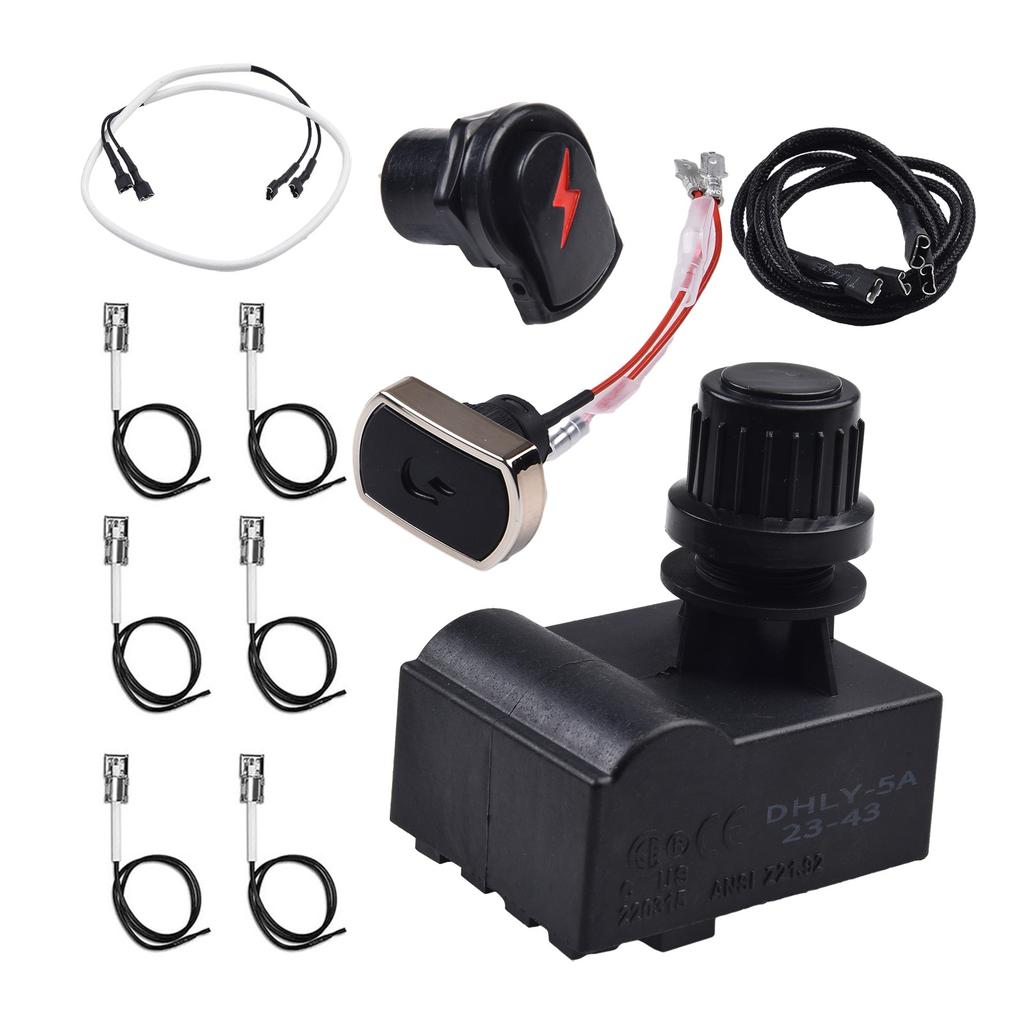 Kit Modul Aprindere Electronică Compatibil Aprinderi Electronice Pentru CharBroil