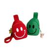 Adorable Nylon Smiley Face Coin Purse For Preschool Kids In Multicolor Designs