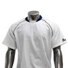 Kubota Slugger Short Navy x Size V-Neck Jacket, Sleeve, Silver, L-8V