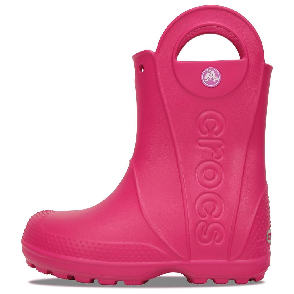 Crocs Boots Handle It Rain Boots Kids Candy Pink Cm 19.5
