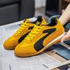 Retro-Trainingsschuhe für Herren, Low-Top, Color-Blocking, Atmungsaktiv, Weiche Sohle, Freizeit-Sneaker