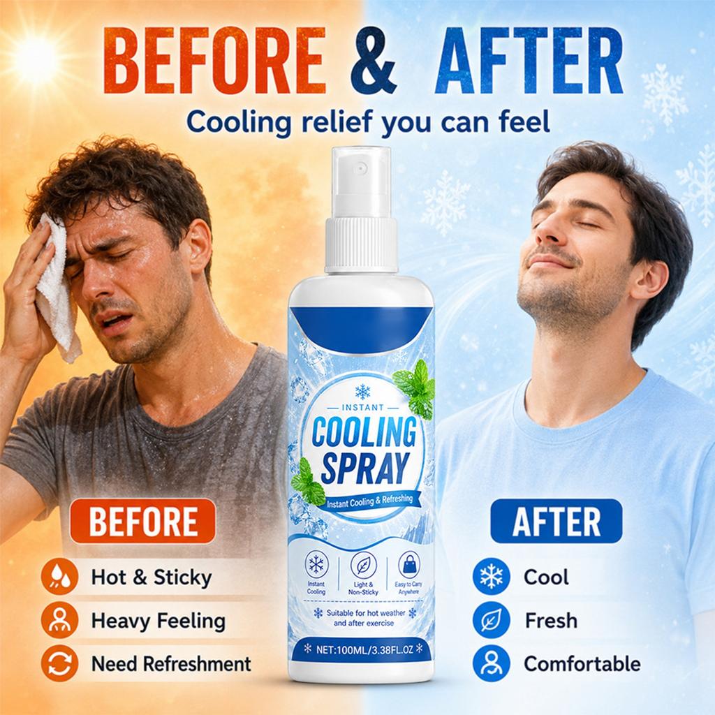 Summer Clothing Spray - Fabric Mist, 2-Pack (100ml + 50ml)