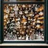 Christmas Static Cling Window Decorations, Glass Decorations, Christmas Tree Stickers