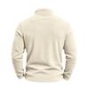 Men Zipper Sweatshirts Quarter Zip Pullover Half Zipper Hoodie Men Gym Man Autumn Solid Men's Sweatshirt Coat
