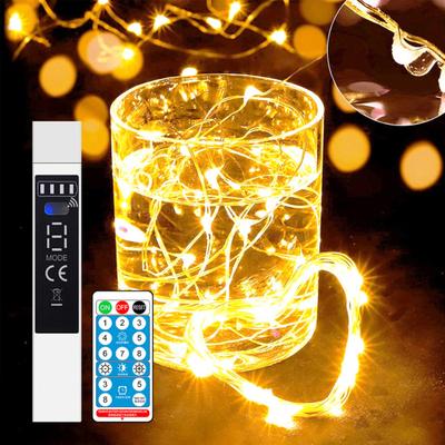 Fairy Lights 10/20m 200 LED String Lights with Remote Control
