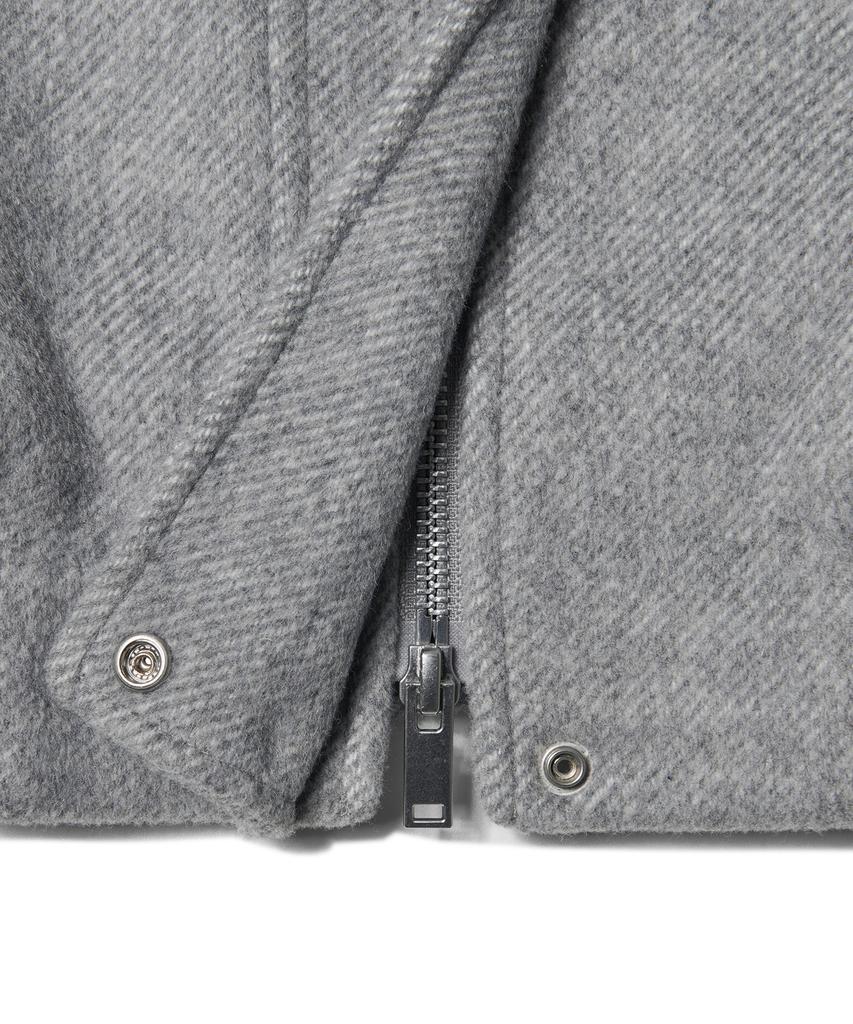 Musinsa Standard Woman Women'S Wool Blend Blouson Jacket [Grey]