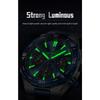 POEDAGAR Top Luxury Man Wristwatch Date Waterproof Luminous Chronograph Watch for Men Stainless Steel Quartz Watches Reloj