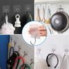 10Pcs Multipurpose Large Adhesive Hook Heavy Duty Hook Hanging Wall Hook Large Waterproof Hook Hanger for Hotel Bathroom