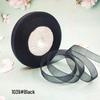 Cinta de Hilo de Nieve Transparente de 1,2 cm para Manualidades: Ganchillo, Accesorios para el Cabello, Lazos, Regalos, Empaque para Pasteles y Cajas, Cinta de Seda