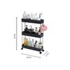 Portable Multi-Layer Bathroom & Kitchen Storage Trolley