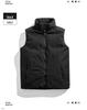 In-Stock Men's & Women's Double-Sided Thickened Down Cotton Vest with Stand-up Collar - Warm, Trendy, Casual for Autumn/Winter
