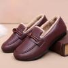 Winter New Women's Thick Cotton Shoes Anti Slip Warm Soft Sole Simple Comfortable Versatile Cotton Shoes Women's Flat Shoes