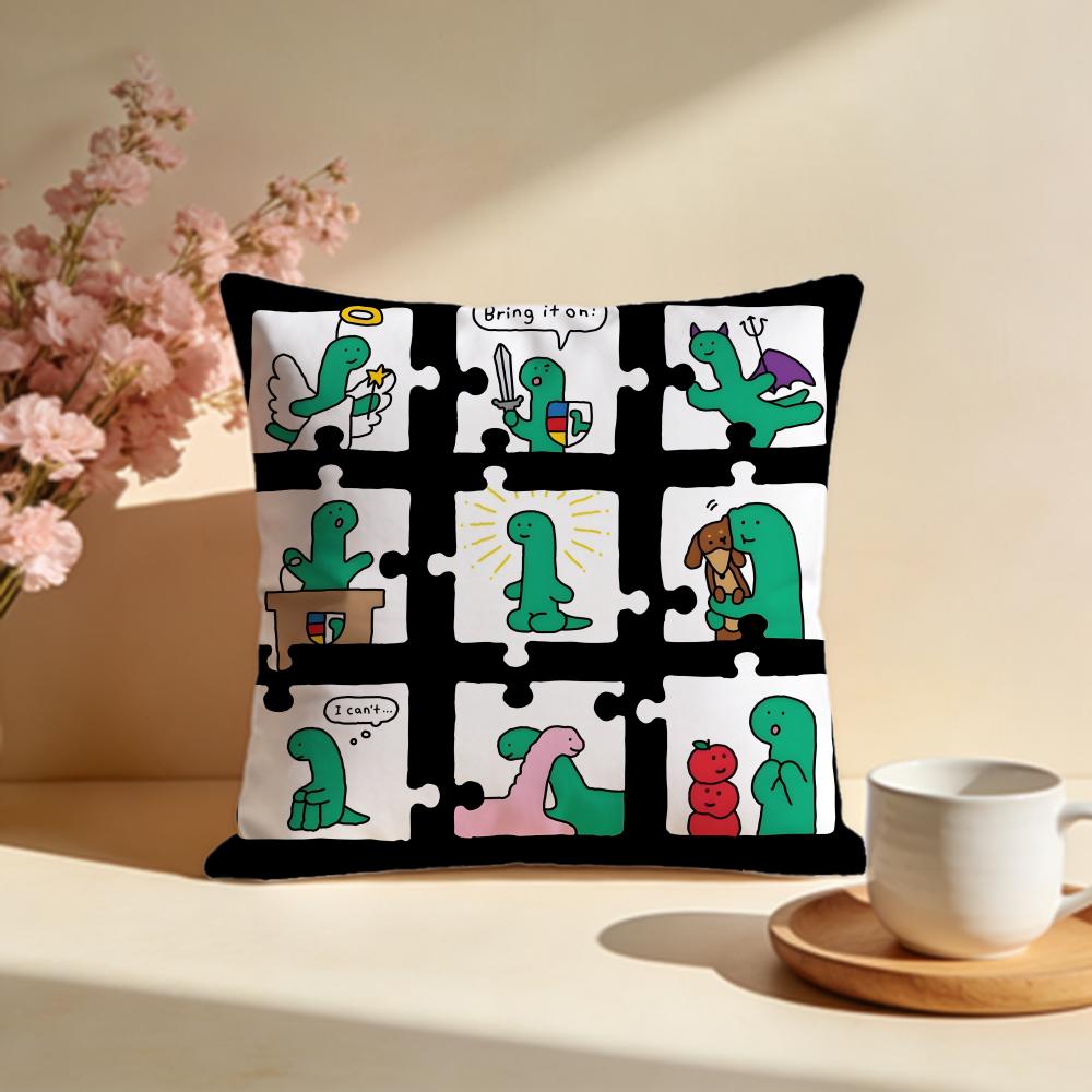 Popular JJOGUMANFC Cushion Cover Stylish Washable Pillow Cover Ideal for Couch Bedroom Car Decoration