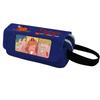 Chainsaw Man Pencil Case Cartoon Anime Stationery Organizer Double Zipper Large Capacity Students
