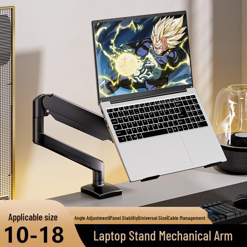 Dual Screen Cantilever Laptop & Monitor Stand