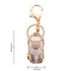 Car Rhinestones Car Shape Keychains, Car Keyrings, Fit Keychains, Backpacks, Decorations, Gifts