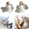 Cats Bird Cats Toy Kitten Squeaky Toy with Sound for Cats Teething Chewing Bird with Sound for Cats to Exercise Gift