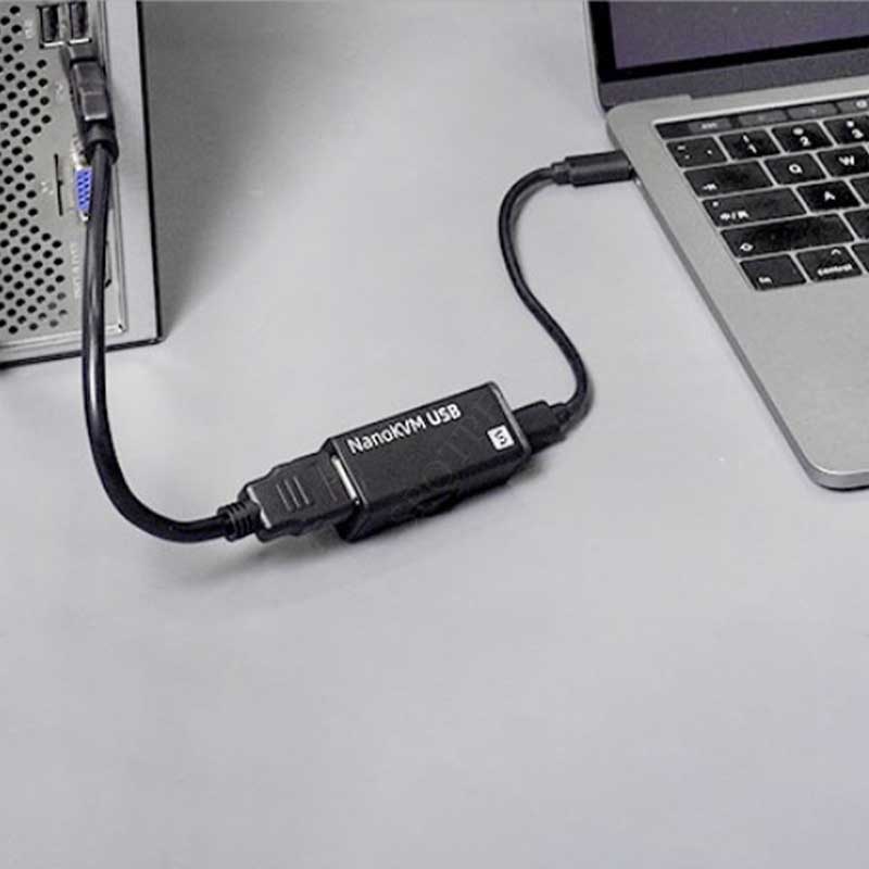 Sipeed NanoKVM-USB Finger-sized 4K HDMI USB KVM Server operation And Maintenance Multi-computer Collaboration for Server/SBCs
