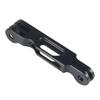 Black Riding Bracket CNC Helmet Arm Selfie Stick for Go Pro/Xiaomi Yi/DJI/insta360