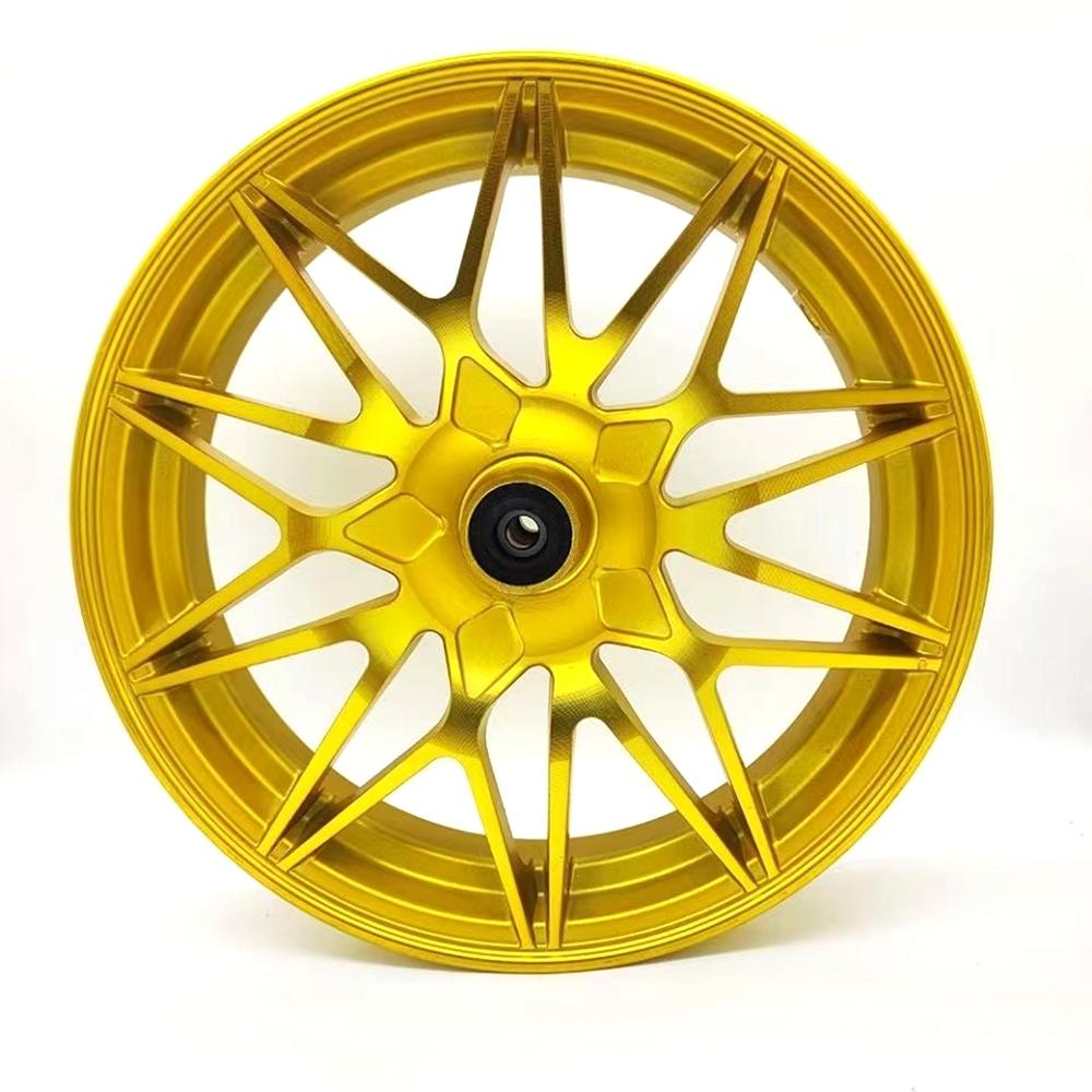 12*2.75 inch-7.0 Electroplate Aluminum Wheel Hub Motorcycle Front Rim For Yamaha Aerox BWS RSZ FORCE M3 Monkey Ninebot NIU N1S