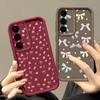 Silky Buwknots Print Case For Samsung S26 S25 Ultra S24 S23 Plus S22 S21 FE A54 A15 A25 A35 A55 A16 A26 A36 A56 A17 A27 A37 A57 5G Shockproof Cover