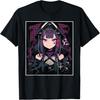 Anime Mädchen Gothic Waifu Japanische Ästhetik Kawaii Otaku T-Shirt