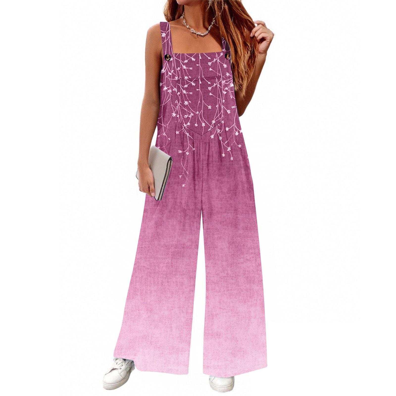 

Комбинезоны для женщин осень и зима без рукавов регулируемый шнурок ремень повседневные наряды с карманами M