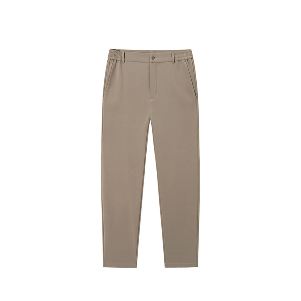 Anta Training Series Mens Woven Sports Long Pants Men Bottoms Dark-Gray 952547501-3