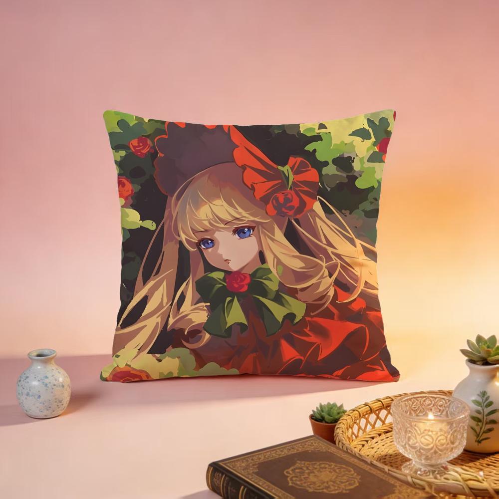 

Hot RRozen Maidenful Cushion Cover Premium SkinFriendly Pillow Case MultiPurpose for Home Office Travel 30X30cm