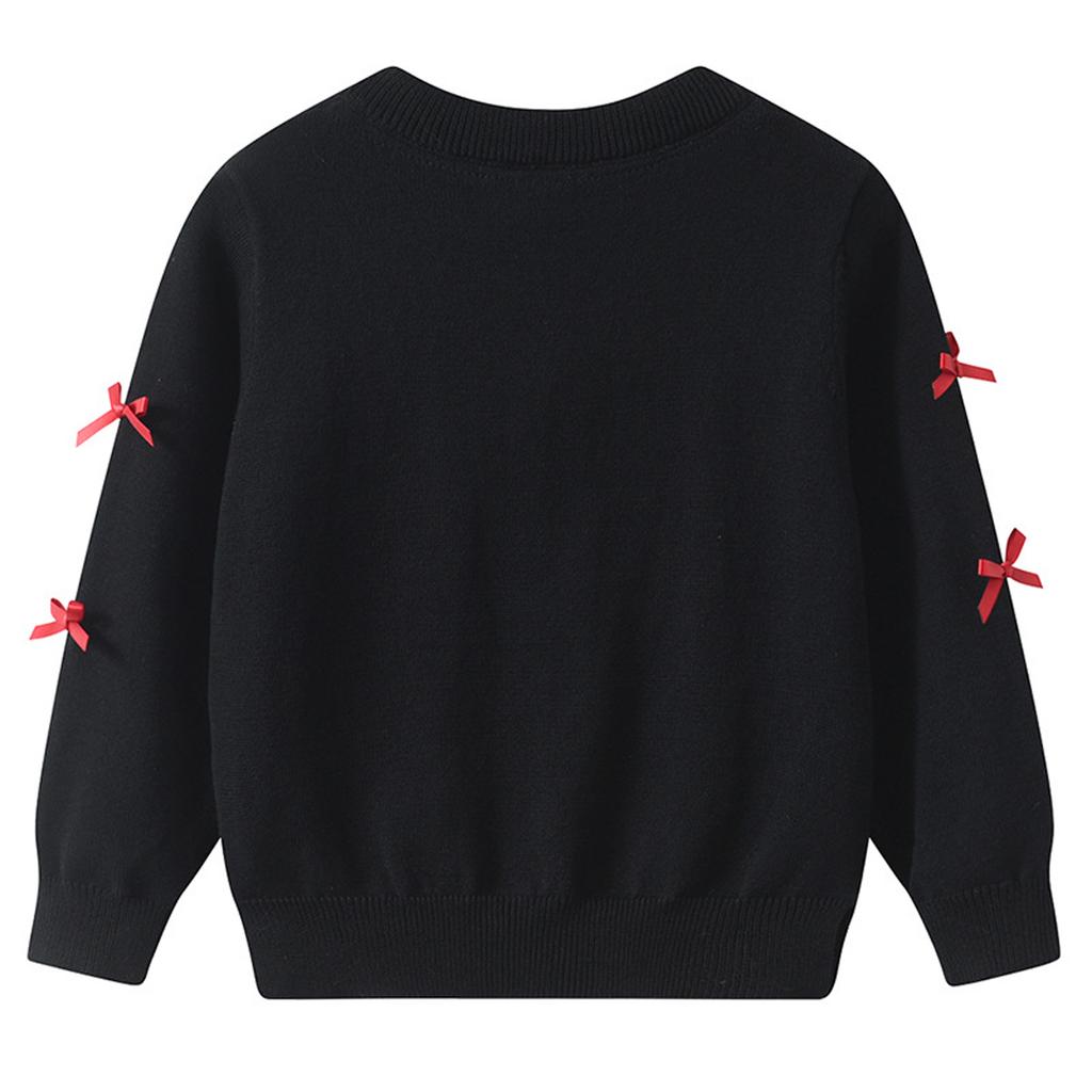 Children's Fashion Casual Cardigan Knitted Long Sleeve  Top