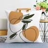 Morandi Simple Printed Decorative Pillowcase Bedroom Living Room Square Cushion Pillowcase