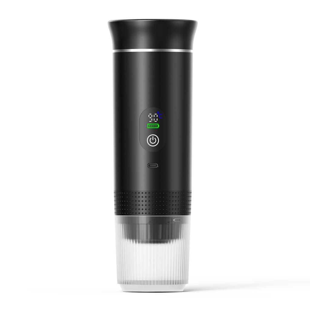 Draagbare Elektrische Espressomachine Met Digitaal Display 3-in-1 Capsule Koffiezetapparaat voor Auto & Huis Kamperen Koffiezetapparaat