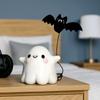 Cute Ghost Bat Ornaments Mini Ghost Ornament Creative Halloween Decoration  Office