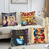 Anime A-Alice In Wonderland Pillow Case Square Pillow Bedroom Sofa Leisure Comfort Cushion Car Living Room Home Decoration