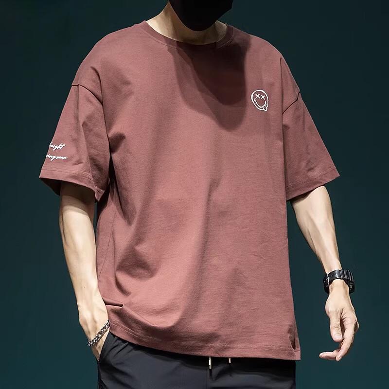 PLAYBOY Men's Pure Cotton Short Sleeve T-Shirt