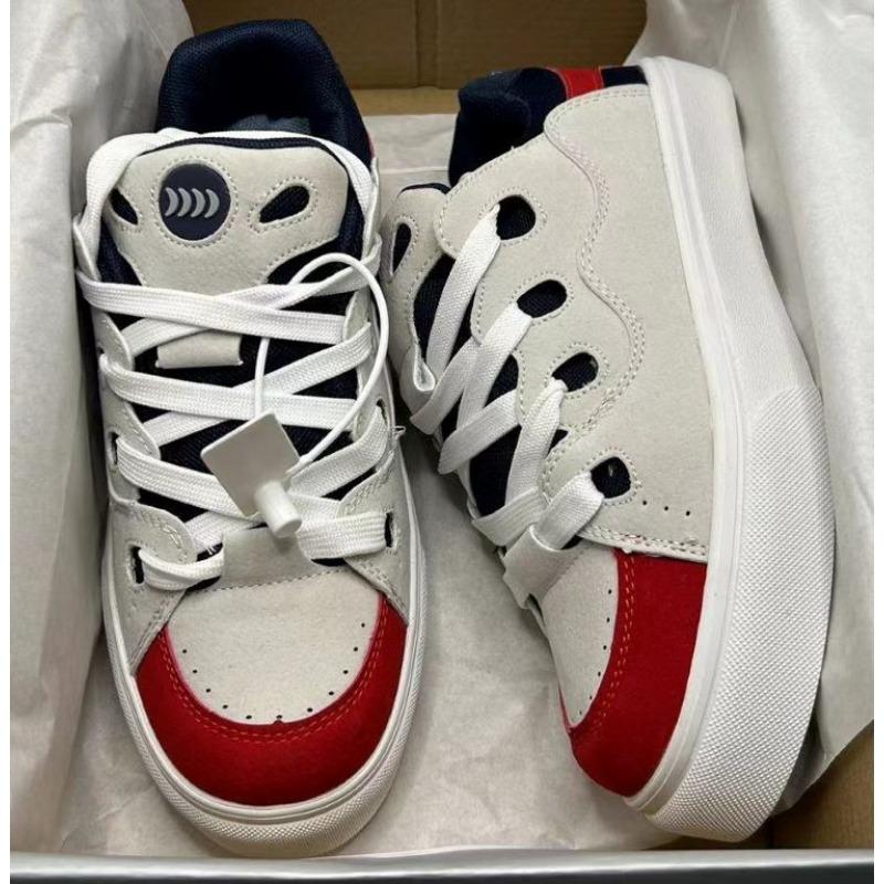 

Ретро кеды для скейтборда лето новые студенческие повседневные нишевые низкие трендовые дышащие кроссовки мужские 44