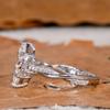 Elegante Marquise Zirkonia Ringen voor Vrouwen Stijlvol Veelzijdig Verlovings Trouwring Sieraden Cadeau