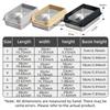 Stainless Steel Litter Box, Semi-enclosed Splash-proof And Leak-proof Design, Removable Lid, Suitable For Big Cats, And More