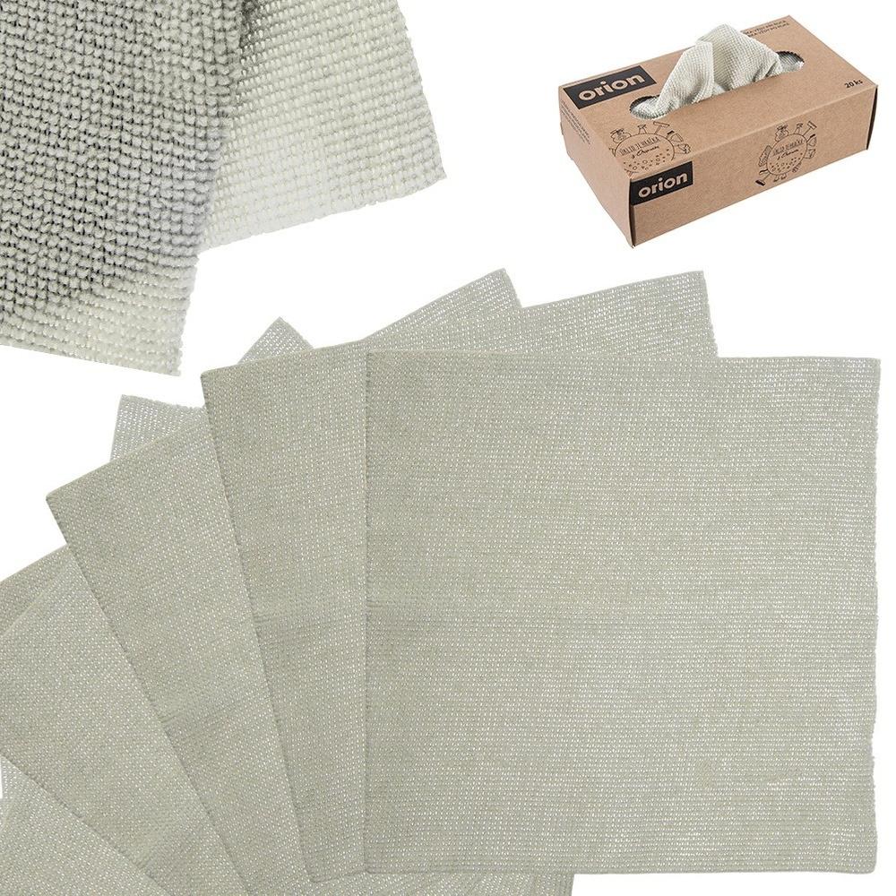 Microfiber kitchen cloths 20x20 cm 20 pcs.