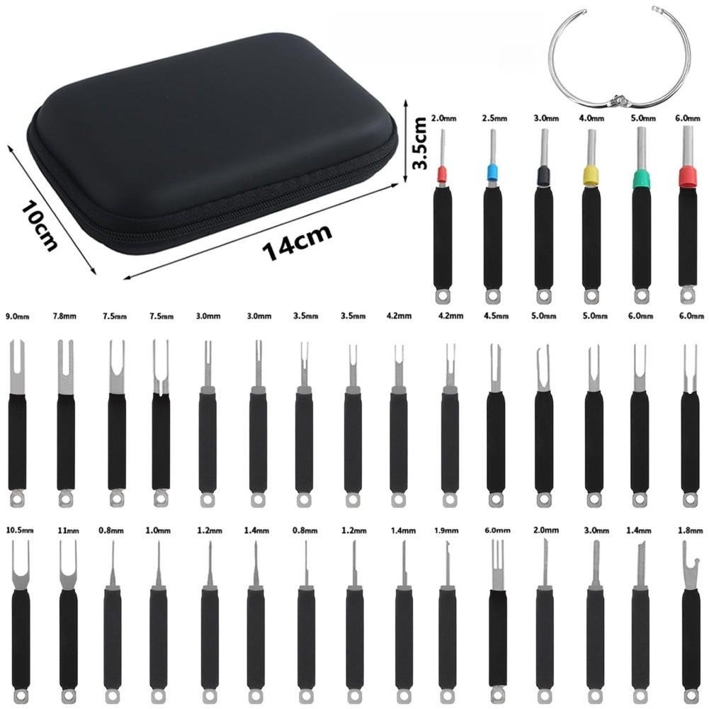 

Automotive Tool Set Depinning Tool Kit Terminal Removal Tool