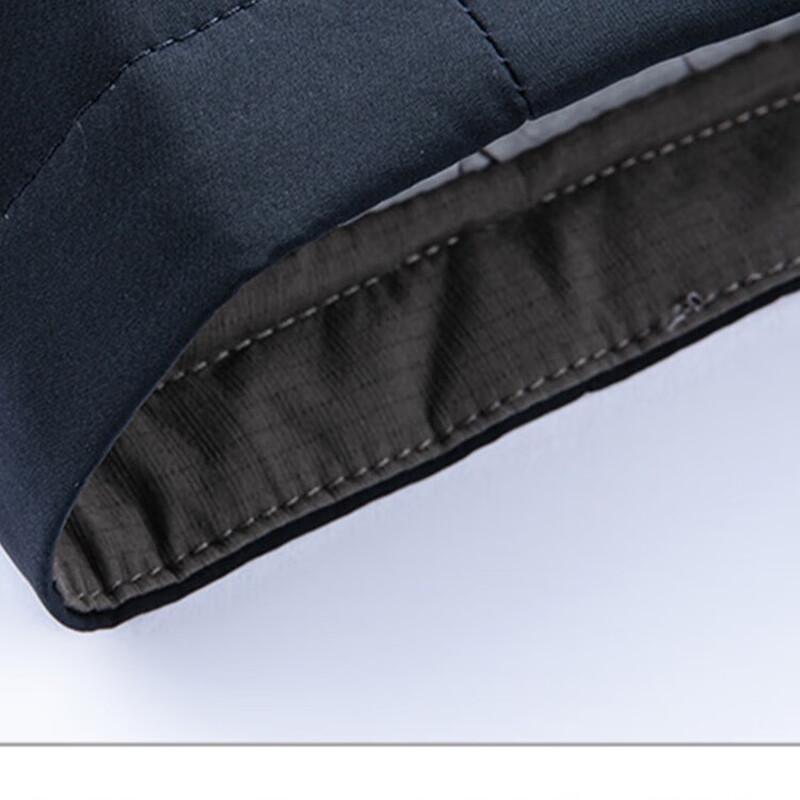 DELHUI Men's Hooded Padded Winter Jacket
