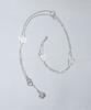 Loasi Lovely Rose. Long Heart Chain Necklace