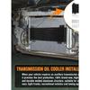 40k Transmission Oil Cooler LPD47391, Compatible with Duty 40,000 GVW Max Low Pressure Drop Trans Cooler with Mounting Hardware