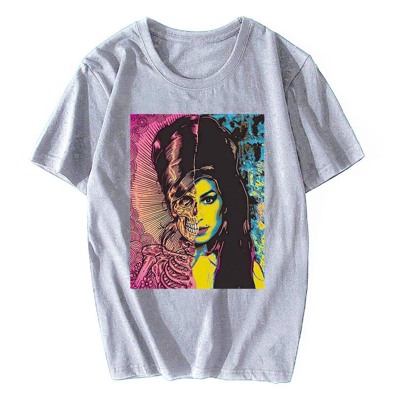 2026 Amy Winehouse Legardary TShirt Print Tees Unisex Women Cotton Short Sleeve T Shirt Hip Hop Tops Summer Streetwear Clothing
