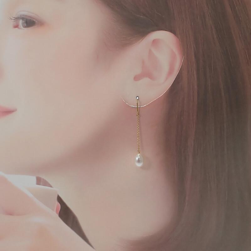 TIFFANY&Co.  60926905 Pierce K18 Yellow Gold Women