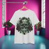 Skulls and Roses Cotton Tee T Shirt Unisex Graphic Shirt