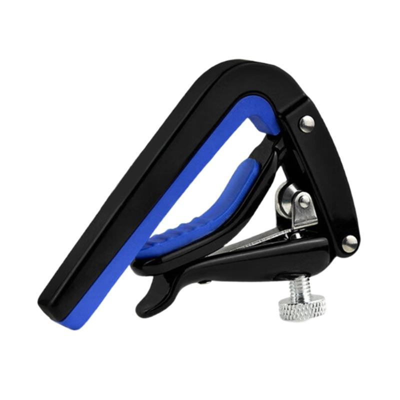Guitar Capo Metal Tunings Clamp Ukulele Capo Metal Texture Guitar Replacement Part for Acoustic and Electric Guitars