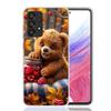 Animal Brown Cute Bear Phone Case for Samsung Galaxy A17 A16 A15 A14 A13 A57 A56 A55 A54 A53 A37 A36 A35 A34 A33 A26 A25 A24 A23